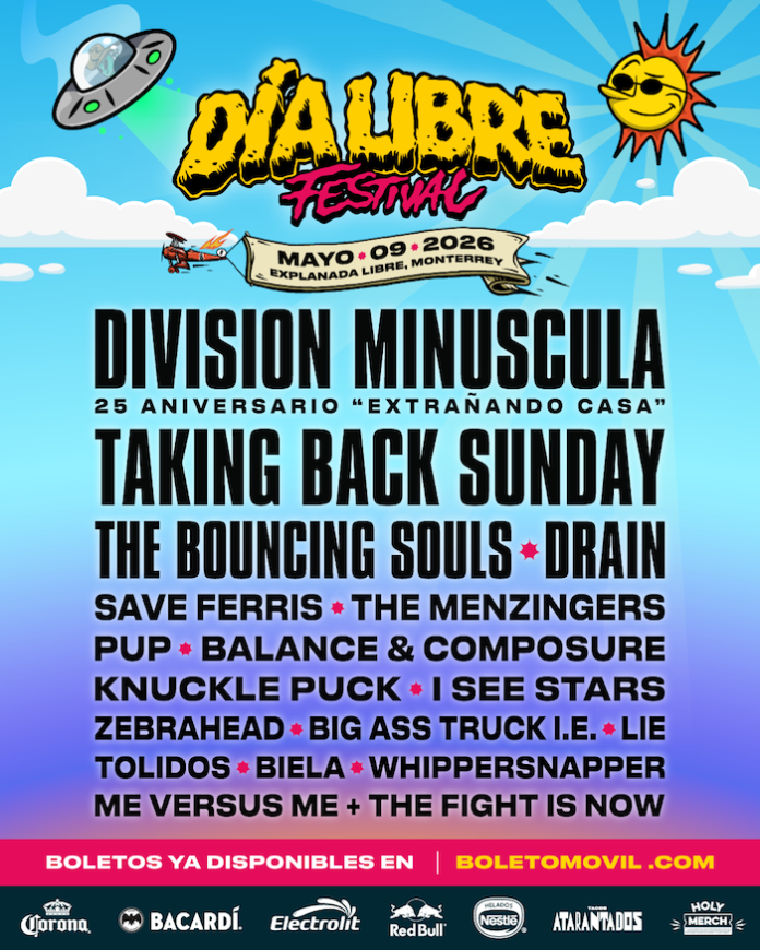 Día Libre Festival regresa a Monterrey con una descarga de rock, punk y nostalgia