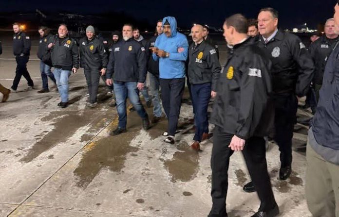 Maduro comparecerá este lunes ante un juez federal en Nueva York, según el Washington Post