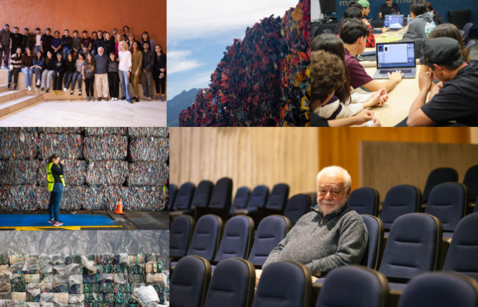 Fotografía y reciclaje conectan a jóvenes de la UANL con la mirada de Fredric Roberts