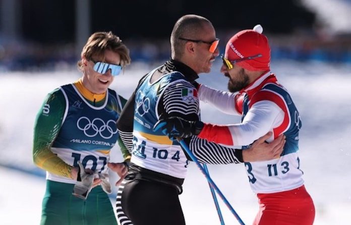 Allan Corona culmina participación de México en esquí de fondo en Milano Cortina 2026