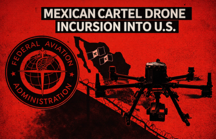 Drones de cárteles mexicanos forzaron cierre temporal de espacio aéreo en El Paso