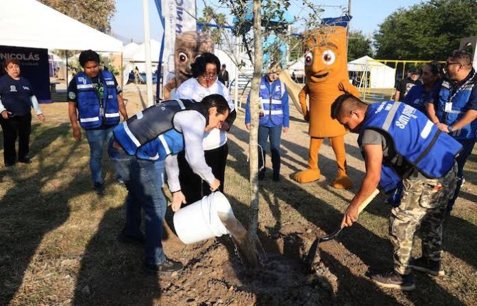 San Nicolás arranca campaña de reforestación “Arboleando 2026”