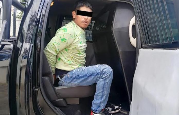 Detienen a presunto ladrón tras robo a chofer de camión en Mitras Centro