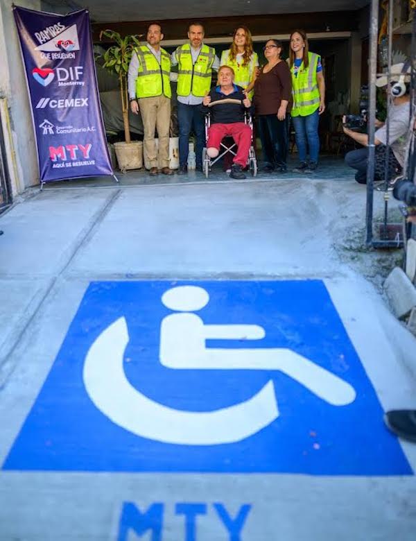 Monterrey lanza “Rampas que Resuelven” para mejorar movilidad en hogares