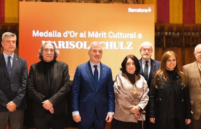 Barcelona entrega la Medalla de Oro al Mérito Cultural a Marisol Schulz Manaut