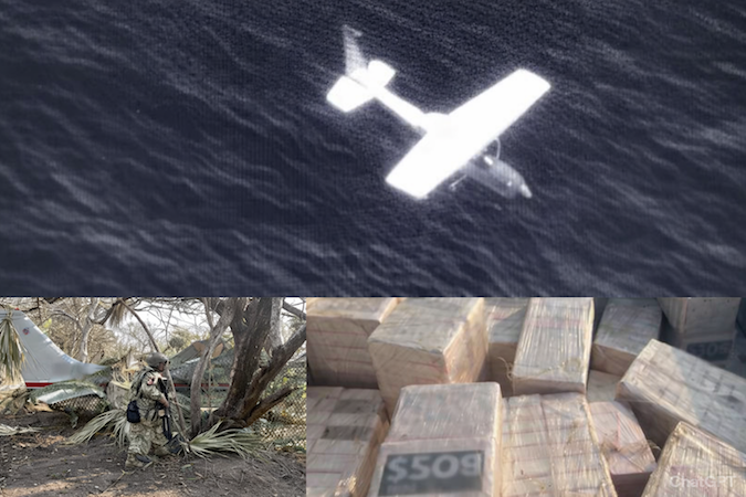 México incauta avioneta que transportaba drogas en Oaxaca