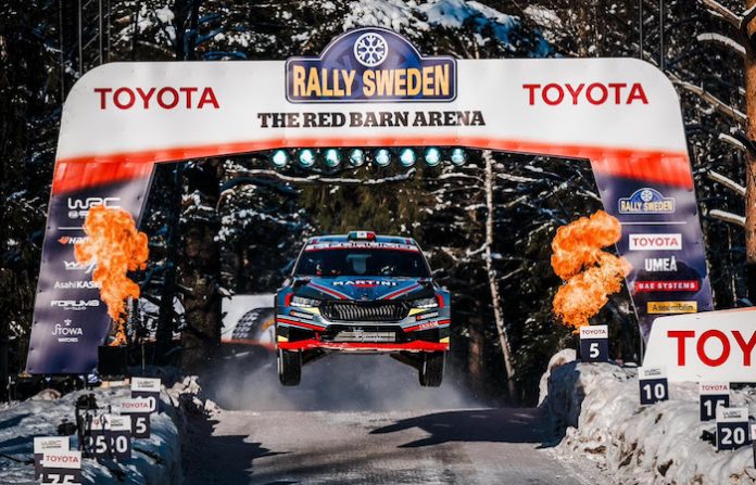 Miguel Granados roza el podio en el Rally de Suecia y suma puntos clave en el WRC Masters Cup