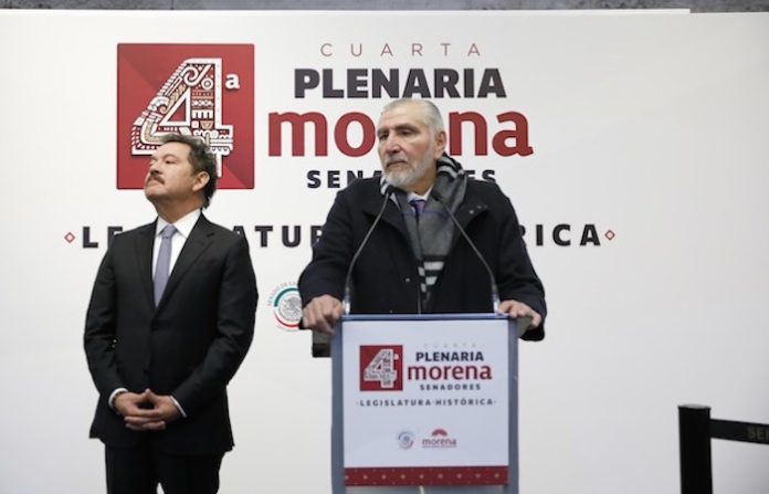 Entre la mayoría calificada y la polémica: cae Adán Augusto de la coordinación en el Senado