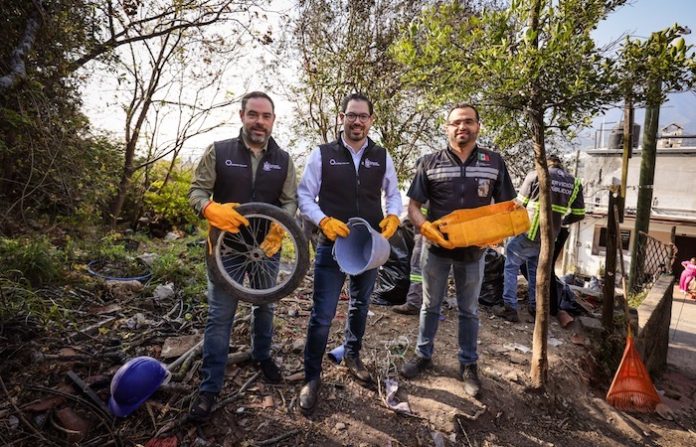 Refuerzan en Santiago acciones de limpieza para prevenir riesgos sanitarios en colonias