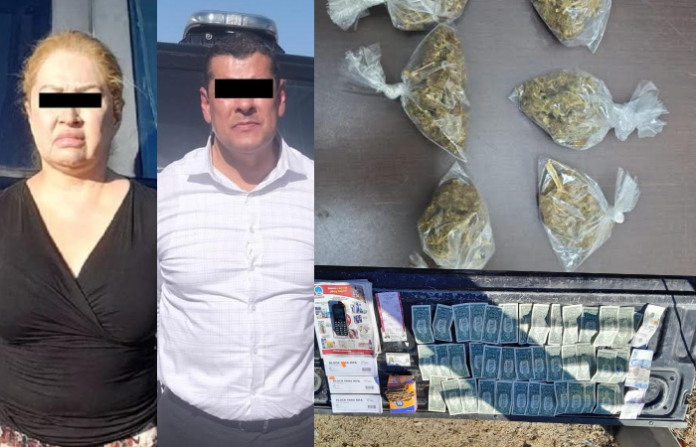 Pareja detenida en el centro de Monterrey tras operativo; investigan posible vínculo con privación ilegal de la libertad