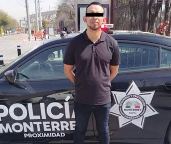 Detienen a chofer de plataforma tras agredir a policía y presunto cobro excesivo en Monterrey