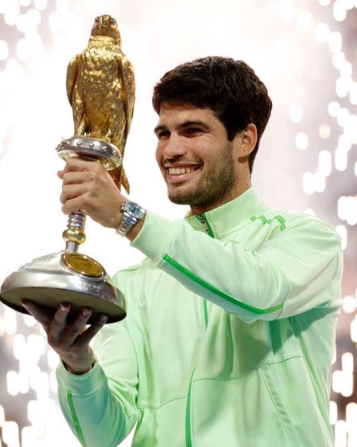 ¡Intocable en 2026! Alcaraz también conquista Doha