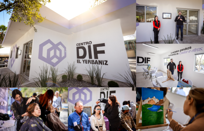 Amplían Centro DIF en El Yerbaniz para fortalecer atención social en Santiago