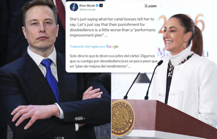 Video: Sheinbaum analiza interponer acciones legales contra Elon Musk, quien la acusó de seguir órdenes del crimen organizado