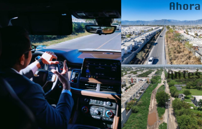 Entrega Félix Arratia nueva pavimentación de Brecha 76 para mejorar conectividad en Juárez