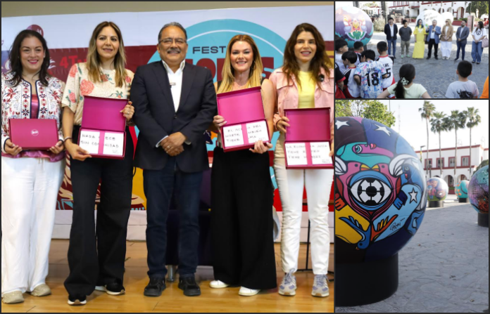 Festival Goles de Cabeza llena de arte, música y reflexión la Plaza Principal de Escobedo rumbo al Mundial 2026