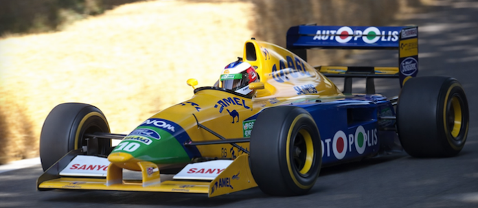 El primer monoplaza de Schumacher se vende en subasta