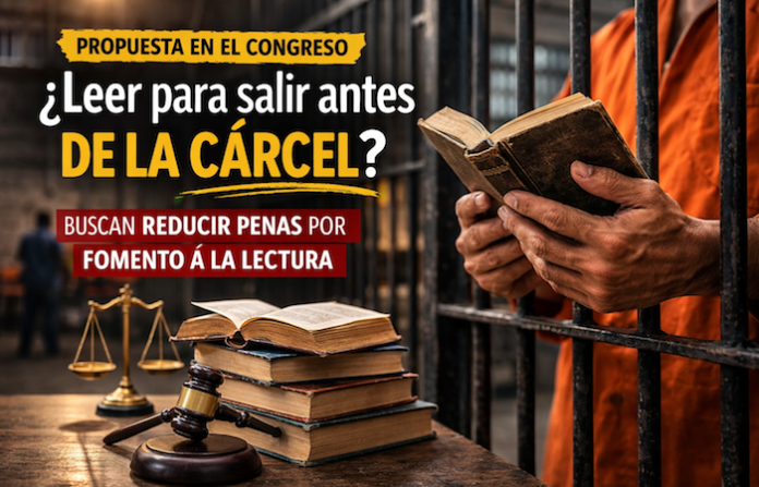 Leer para salir antes: propuesta abre debate sobre reducir condenas en México