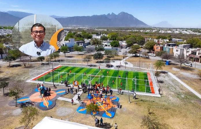 Entrega Félix Arratia en Hacienda Real el Espacio de Unidad número 34 de su programa municipal
