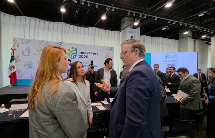 Marcelo Ebrard anuncia a Nuevo León como sede de InnovaFest 2026