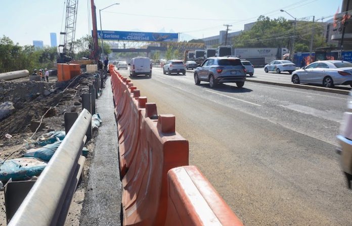 Descarta Estado riesgo en carril cerrado de Morones Prieto