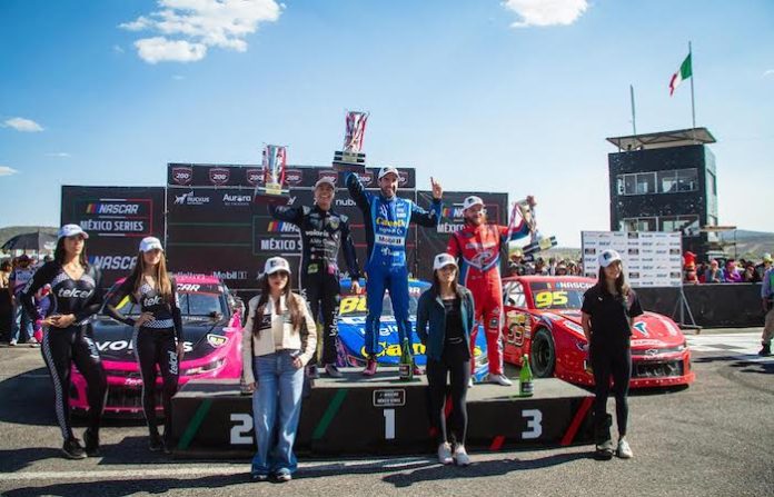 Rubén García Jr. conquista la Potosina 200 y suma su victoria 25 en NASCAR México