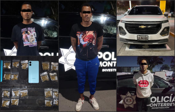 Salen de la Isla a robar: Caen tres por presunta droga y por estar ligados a robo de caja fuerte en Saltillo