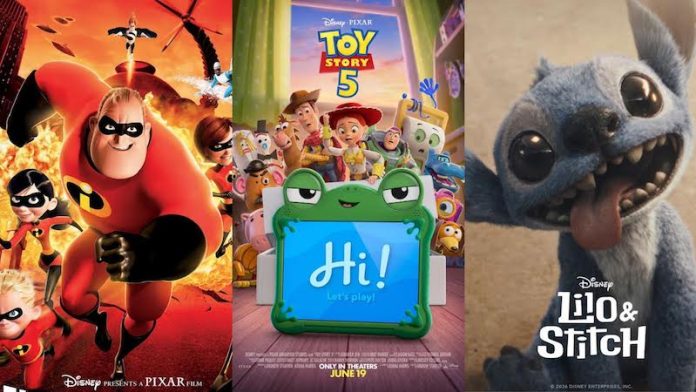 Disney y Pixar confirman “Los Increíbles 3”, “Lilo & Stitch 2” y dan otro vistazo a “Toy Story 5”
