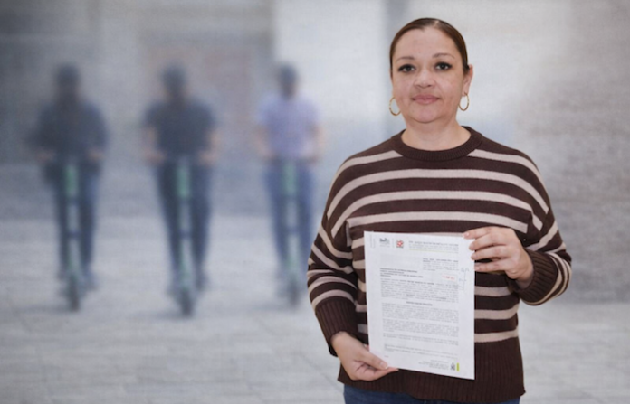 Diputada Montalvo propone regular scooters en NL; plantea sanciones y reglas para proteger a peatones