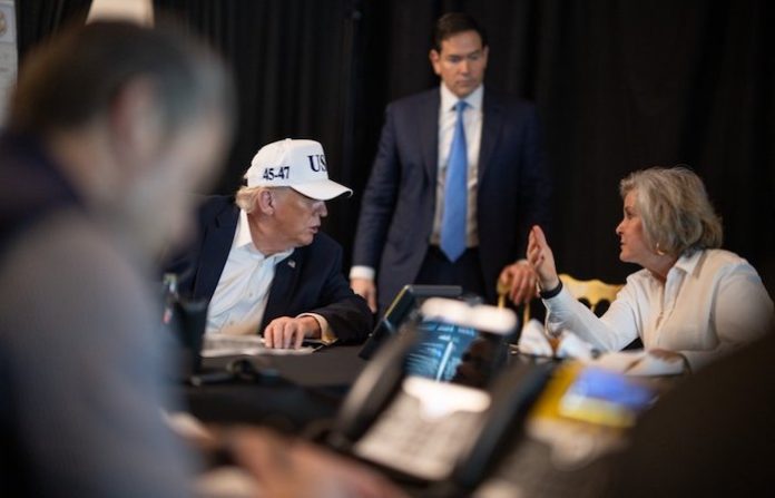 El presidente de Estados Unidos, Donald Trump, señaló que los ataques contra el país persa se mantendrán en el corto plazo