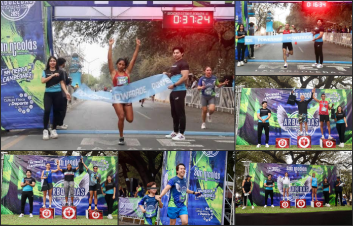 Reúne carrera 5 y 10K Arboledas a dos mil corredores en celebración del Día de la Familia