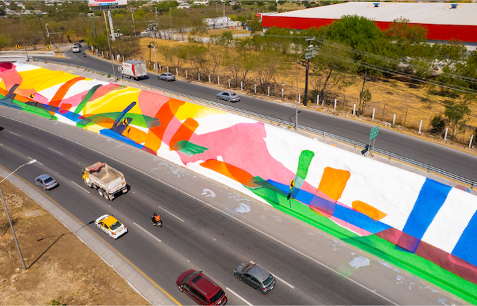 Color, concreto y Mundial: Monterrey comienza a pintarse de legado rumbo a 2026