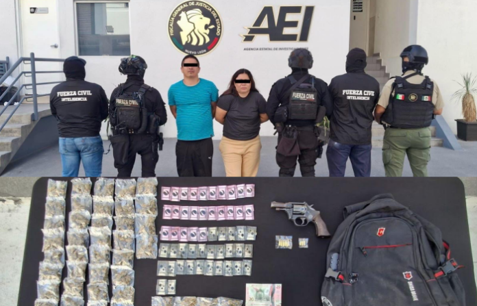 Pareja armada es detenida tras enfrentamiento con Fuerza Civil en Juárez