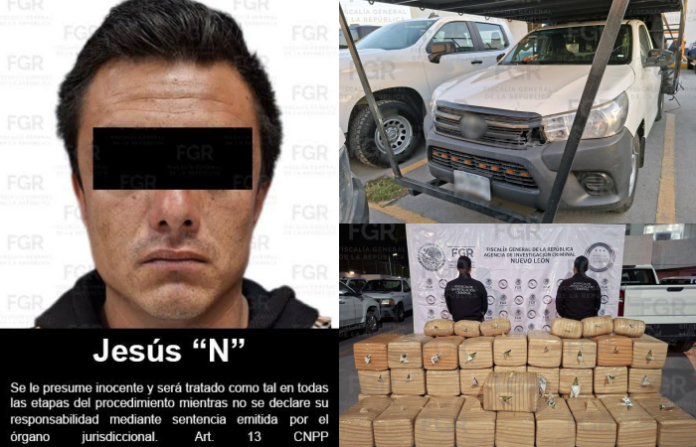 Lo interceptan en carretera a Reynosa con más de 370 kilos de marihuana: FGR consigue le dicten proceso