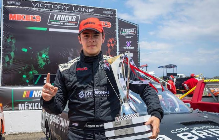 Novelo conquista Chiapas y firma su primera victoria en Trucks México Series