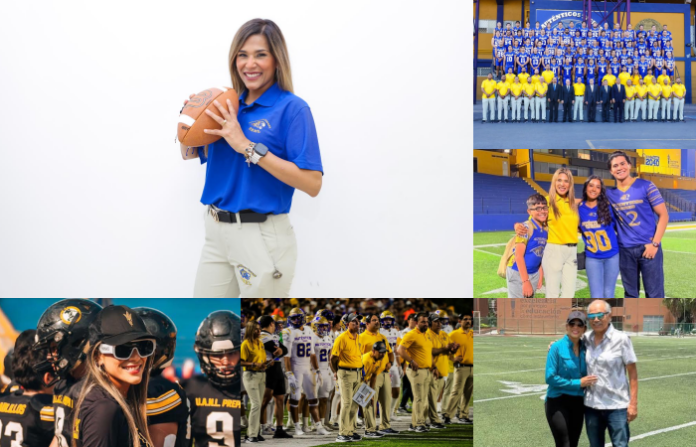 Gisela Aguilar hace historia como primera coach de receptores en Auténticos Tigres