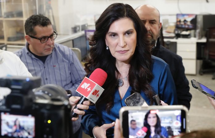 Kenia López Rabadán informa que reforma electoral no llegará hoy; promete transparencia en su trámite