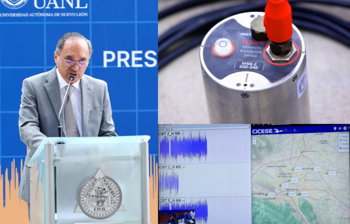 Presenta UANL red para monitorear sismos en el área metropolitana de Monterrey