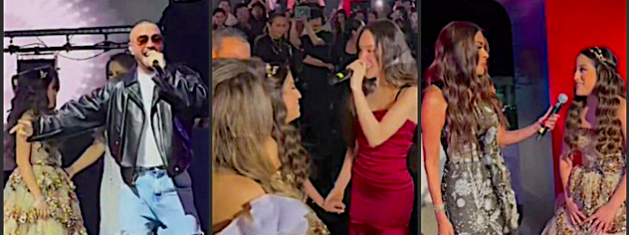 Video: Los XV de Mafer rompen internet: Belinda, J Balvin y Matute en la celebración