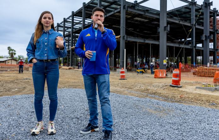 Supervisa Samuel García obras del Distrito Infantil y Parque del Agua