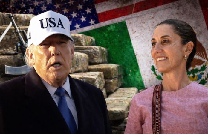 Video: Trump dice que cárteles gobiernan México; Sheinbaum responde: la soberanía no está en negociación