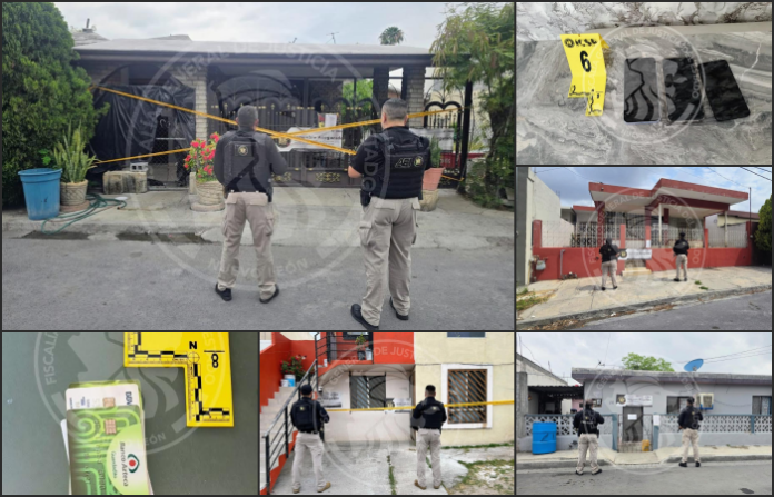 Golpe a red de fraude bancario en Nuevo León deja cateos, aseguramientos y detenidos