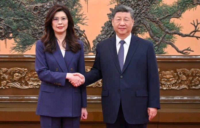 Momento histórico: Xi Jinping se reúne con la líder de la oposición taiwanesa en Pekín