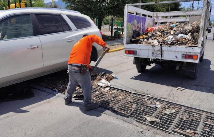 Guadalupe refuerza limpieza pluvial y evita daños tras lluvias recientes