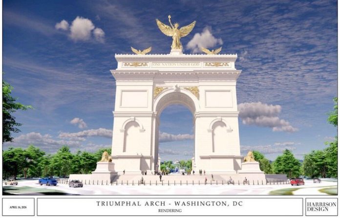 EU construirá un Arco del Triunfo en Washington D.C.