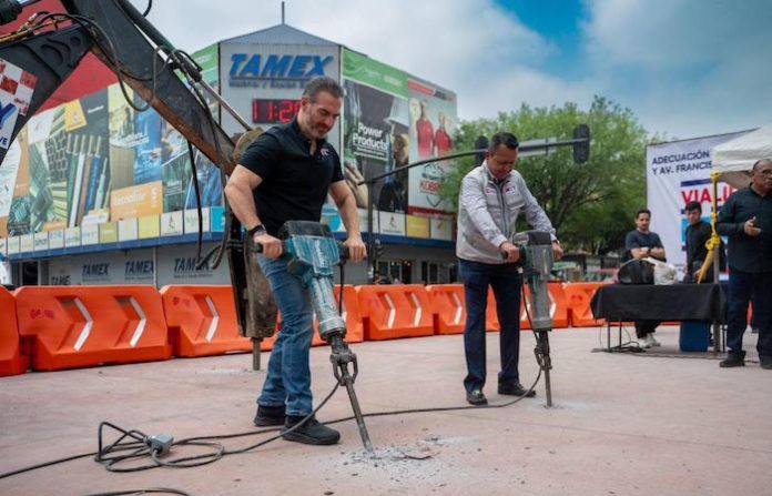 Arranca Monterrey reconfiguración vial en Pino Suárez y Madero para aliviar tráfico en el Centro