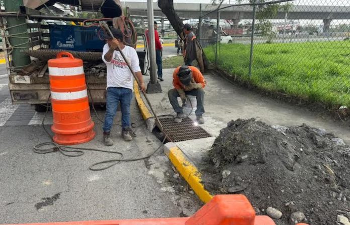 Guadalupe retira 59 toneladas de basura de pluviales ante pronóstico de lluvias