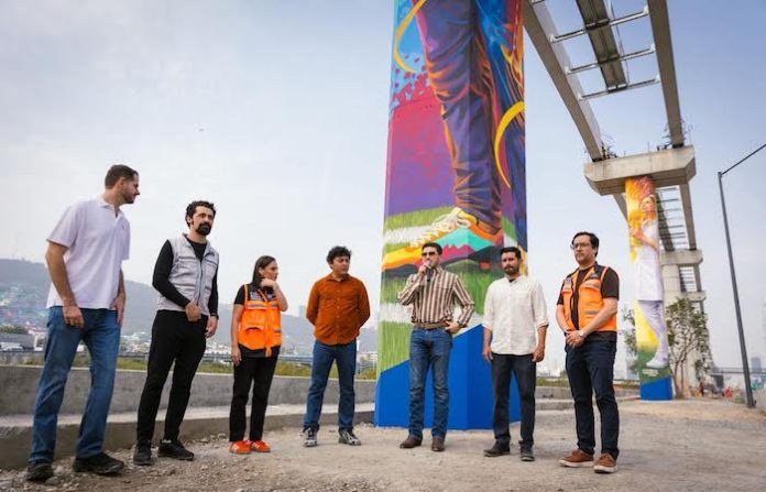 Nuevo León avanza en Corredor FIFA con nuevos murales rumbo al Mundial 2026
