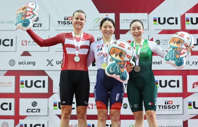 Yareli Acevedo sube al podio en Hong Kong y encabeza cierre mexicano en la Copa del Mundo de pista