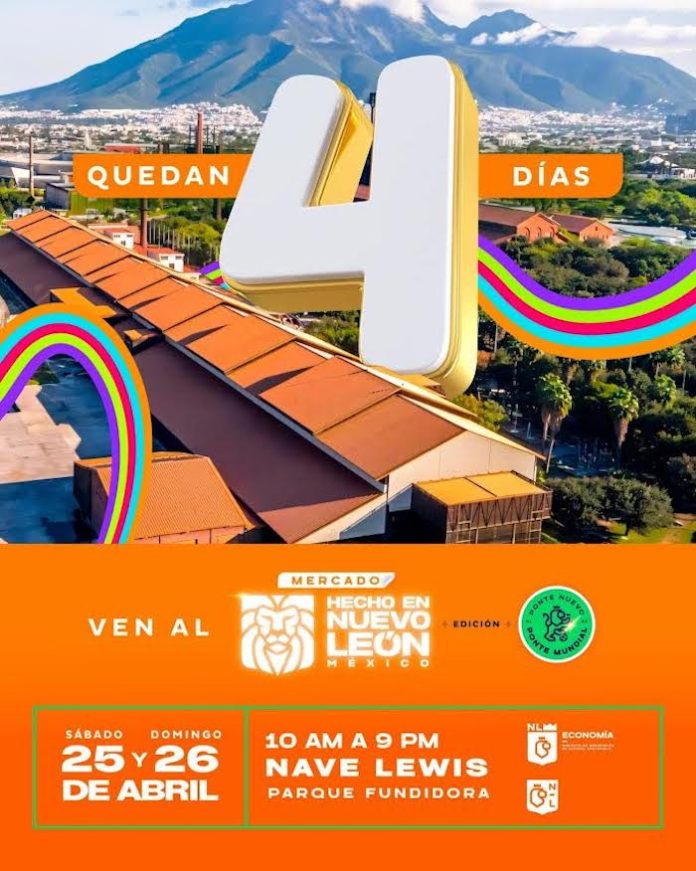 Alista Nuevo León edición del Mercado “Hecho en NL” rumbo al Mundial